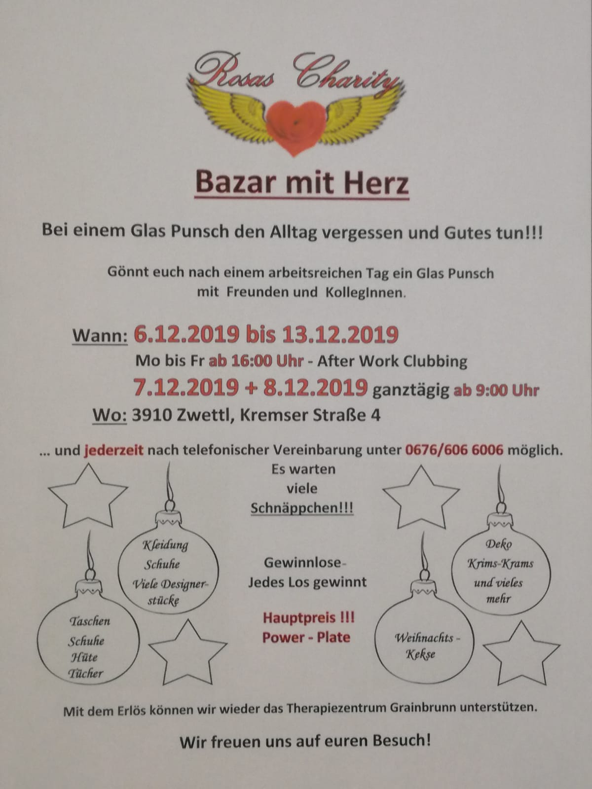 Bazar mit Herz